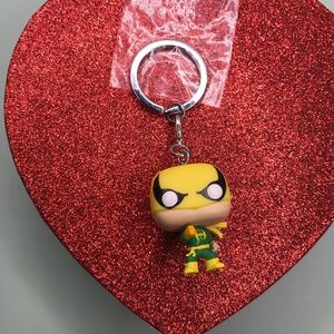 Mini Iron Fist Funko Pop Keychain New Without Package